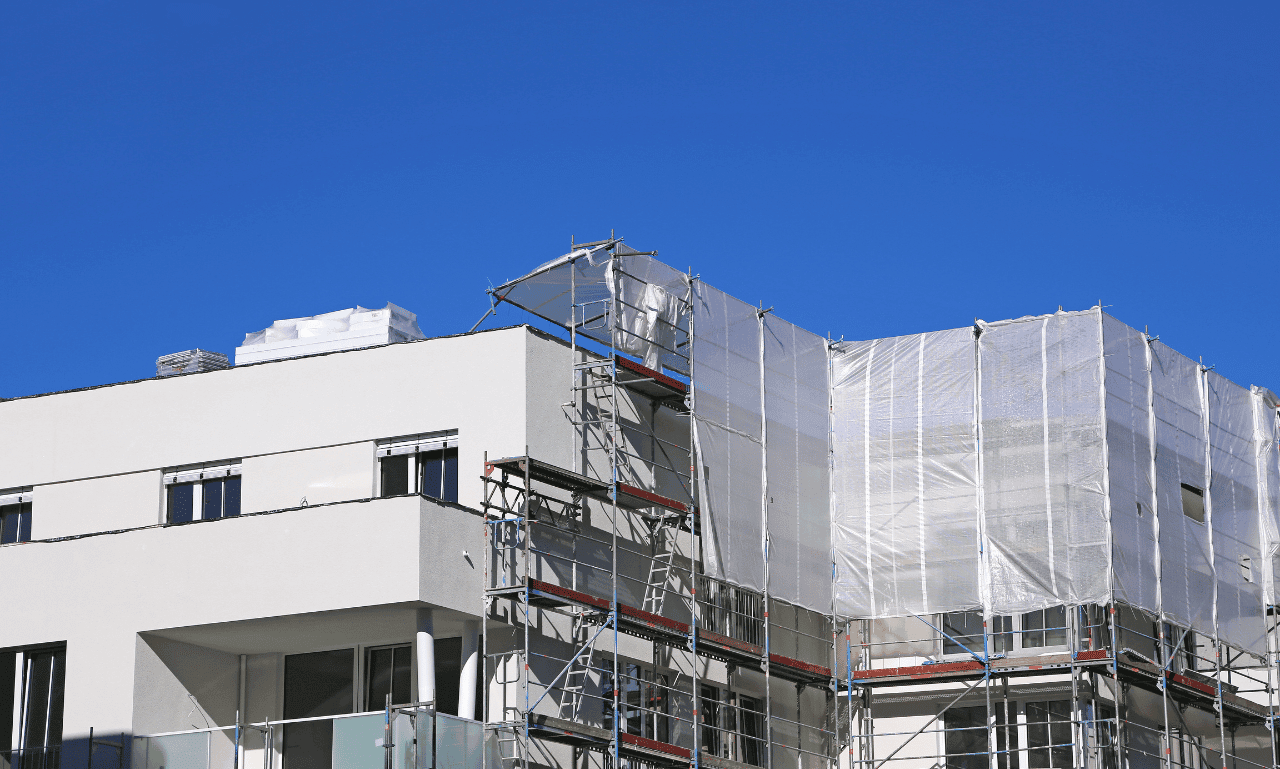 Roof Edge Protection Scaffolding