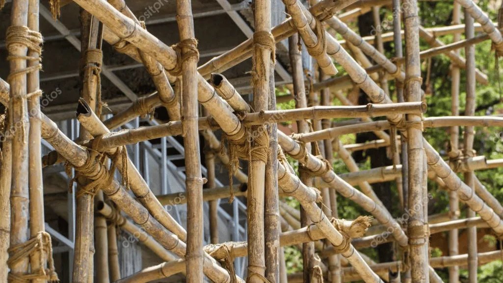 Eco-Friendly Bamboo Scaffolding: Sustainable Construction Choice 2 Bamboo Scaffolding