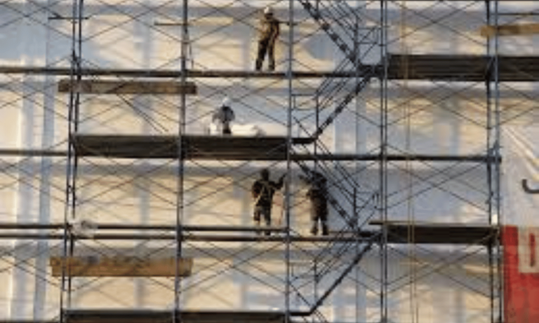 Cross Bracing in Scaffolds