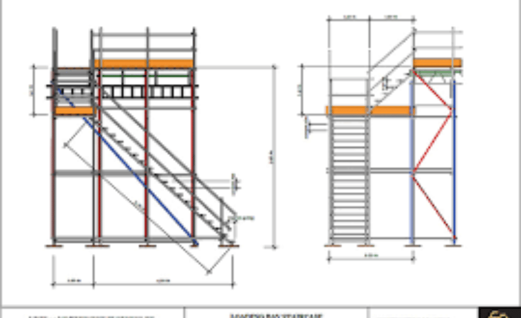 Scaffold Elevation Drawings 2