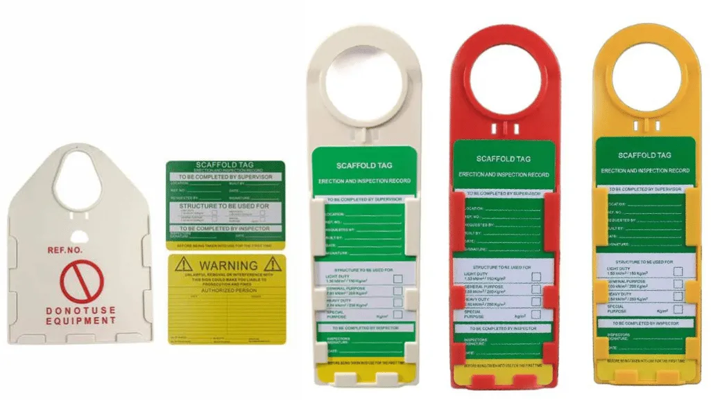 Scaffold Inspection Tags: Ensure Site Safety 2 Scaffold Inspection Tags