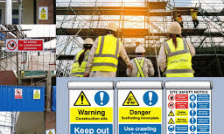 Scaffold Safety Signs