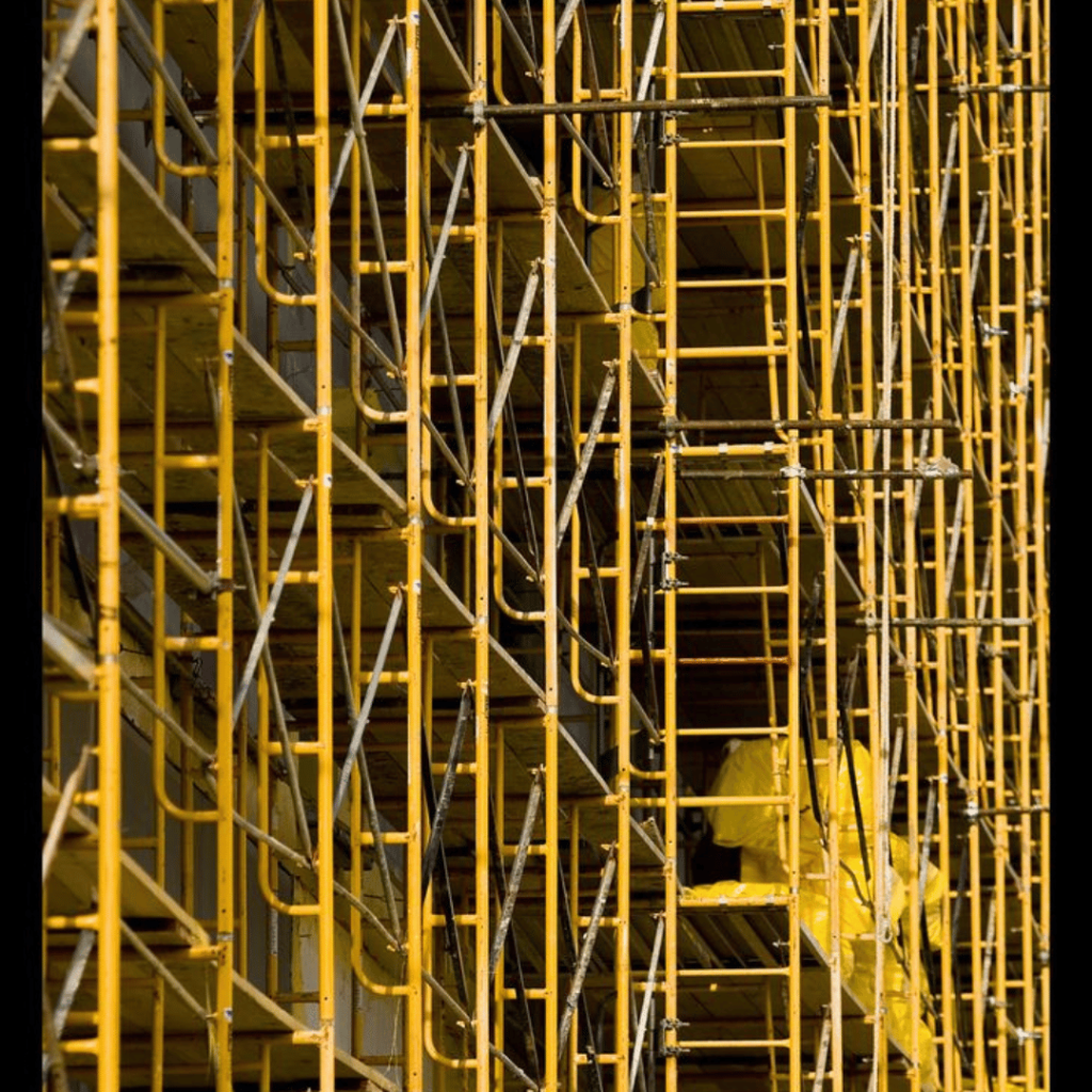 Yellow Scaffolding