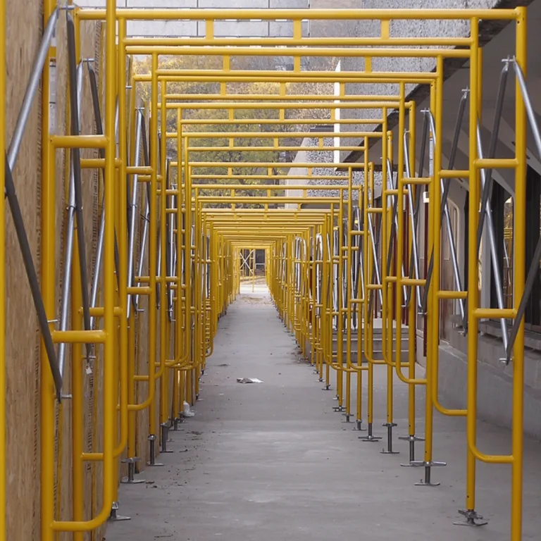 Yellow Scaffolding