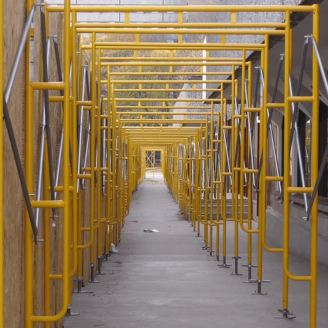 Yellow Scaffolding