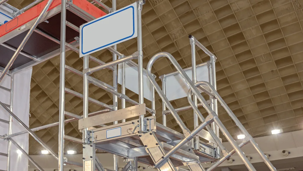 DIY Scaffolding Setup