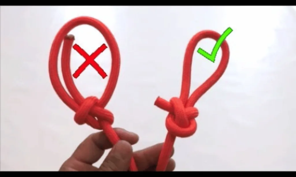 Master the Scaffold Knot: Essential Tips & Tricks 2 common mistakes scaffold knot