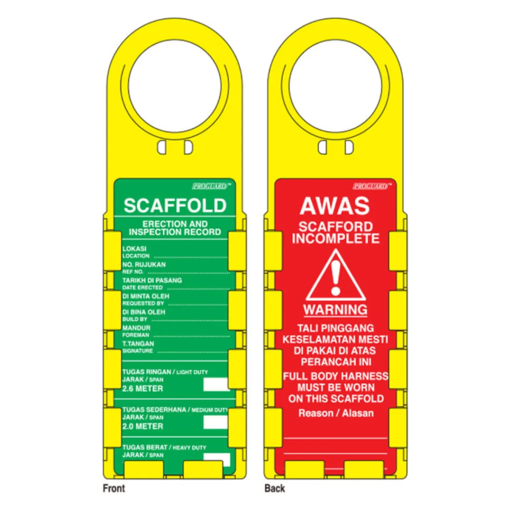 Hoist Towers Scaffolding: Setup & Safety Tips 3 scaffold tagging