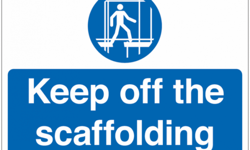 Other Types of Scaffolding Signage