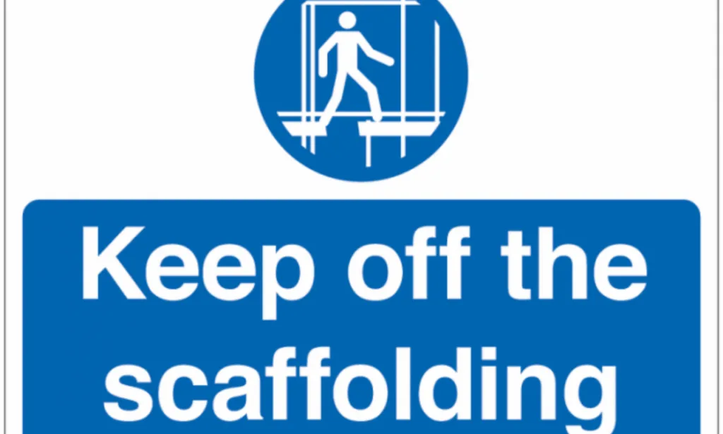 Signage Scaffolding Solutions for Businesses 3 Other Types of Scaffolding Signage