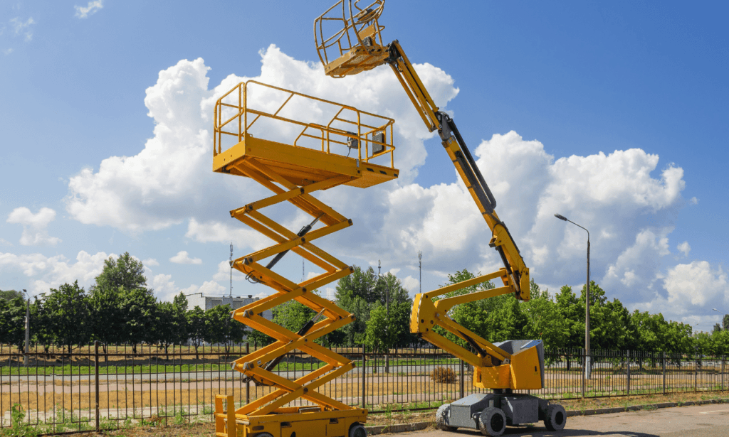 Window Jack Scaffolding: Safe High-Rise Access 2 Scissor Lifts and Aerial Lifts