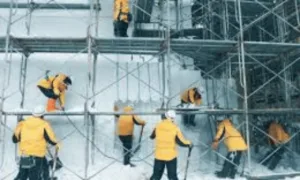 Snow Scaffolding