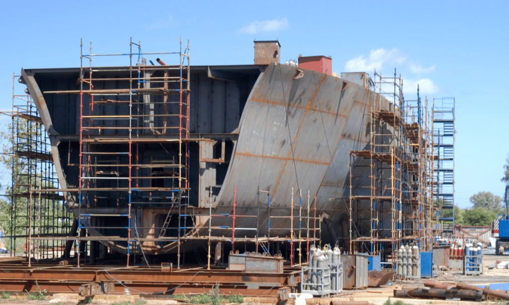 Custom Shipyard Scaffolding for Enhanced Safety and Performance