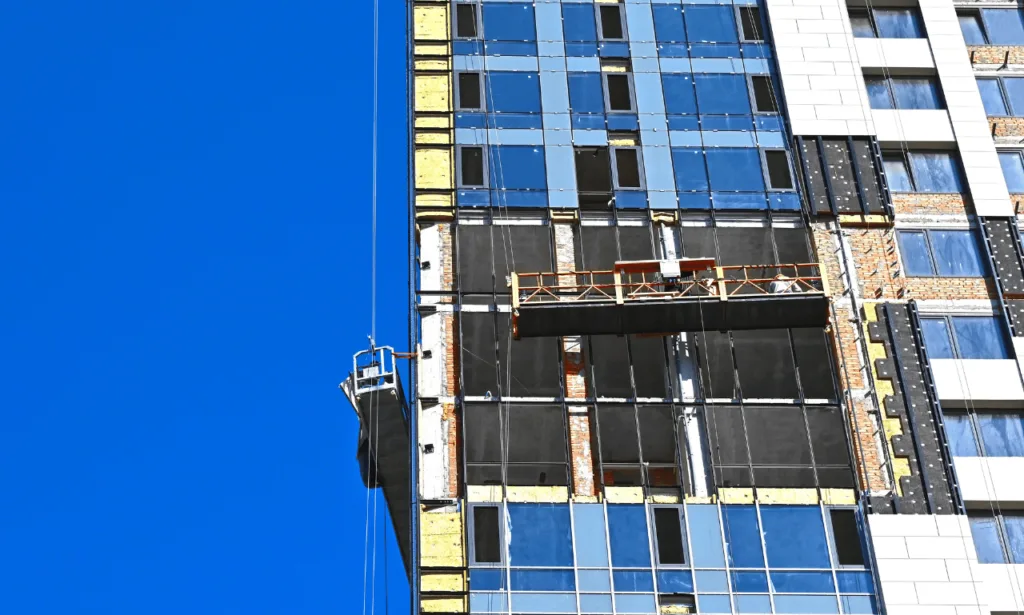 Hanging Scaffold Solutions for Safe Work Access 2 Powered Platforms Elevating Efficiency in Construction Projects