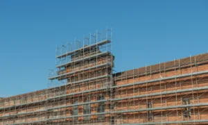 Raking Shore Scaffolding