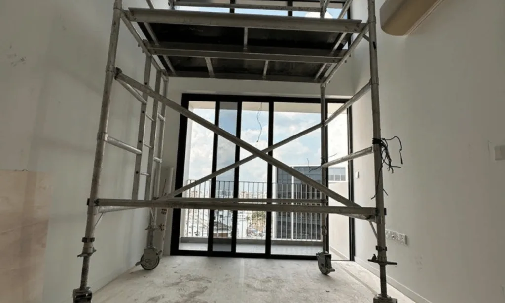 safe scaffold handling