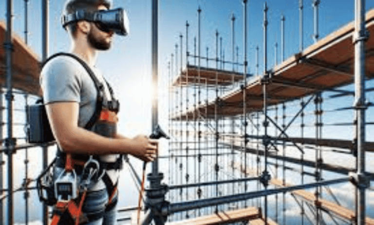 Safety with Training VR Modules scaffolding