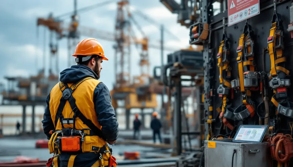 Selecting the right safety harness for a job site.